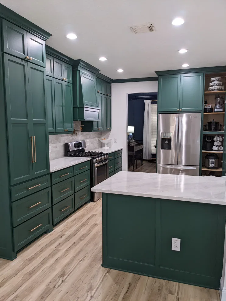 Pool Table Green Kitchen by Prime & Precision - Photo 33