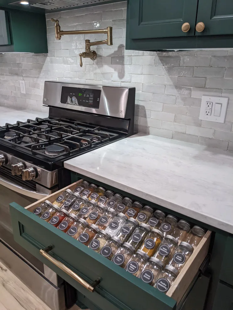 Pool Table Green Kitchen by Prime & Precision - Photo 41