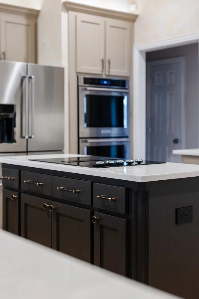 Golden Black Kitchen Renovation by Mae Reedy Build + Design - Photo 8
