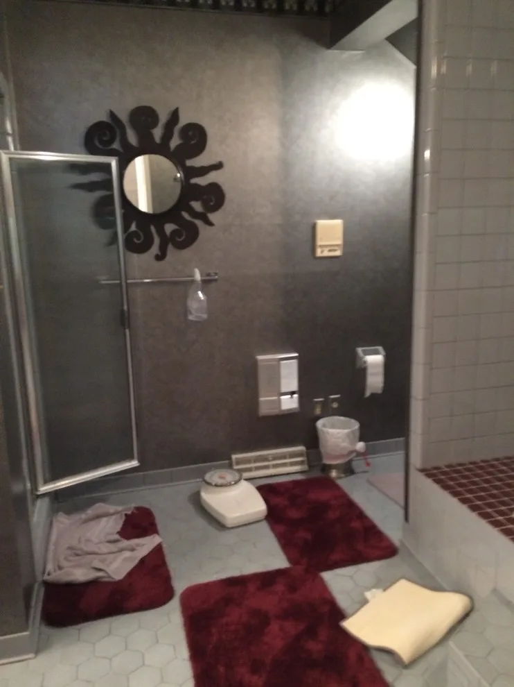Monochrome Master Bathroom by Virginia Building And Remodeling - Photo 3