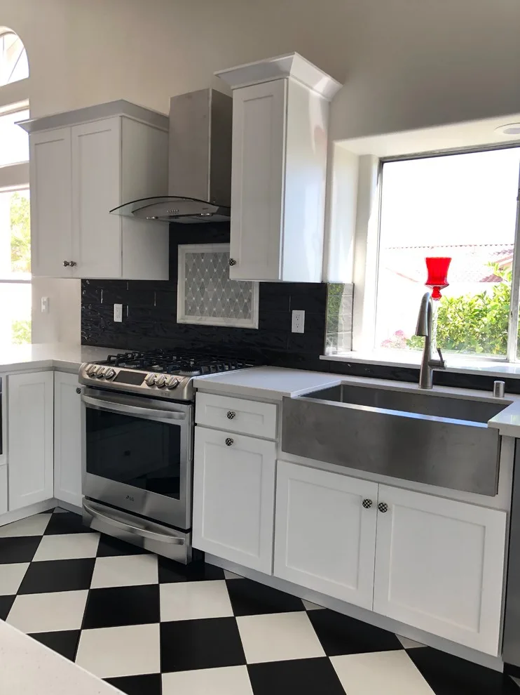 Monochrome Contemporary Classic Kitchen by Ranieri Construction LLC - Photo 13