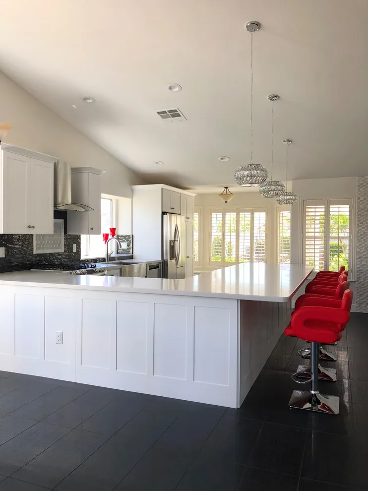 Monochrome Contemporary Classic Kitchen by Ranieri Construction LLC - Photo 5