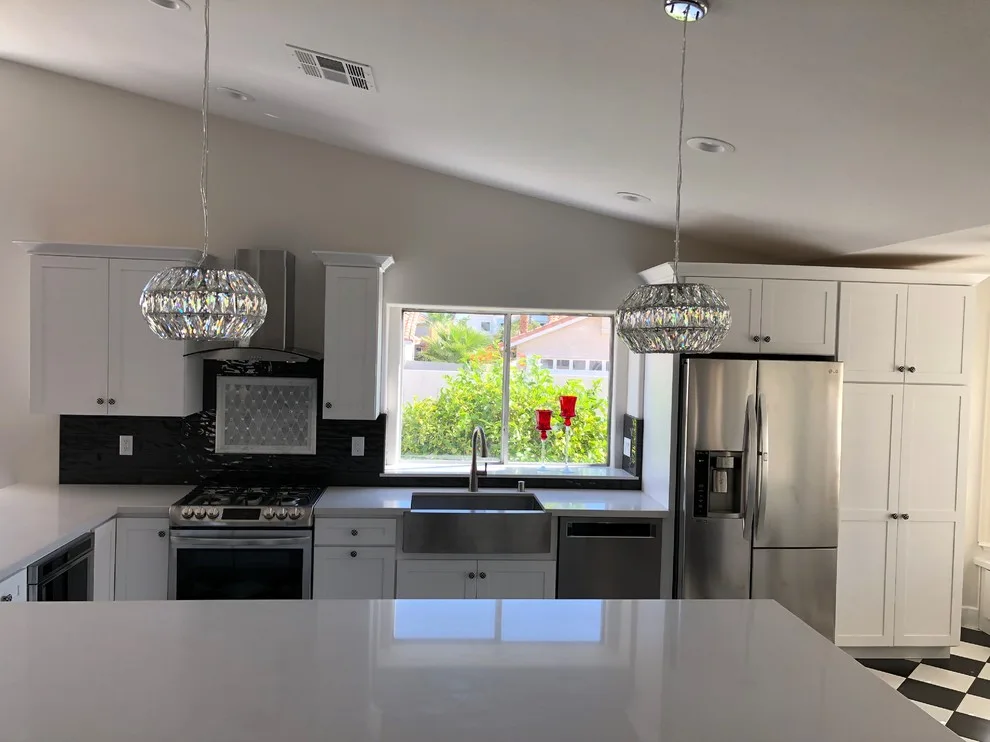 Monochrome Contemporary Classic Kitchen by Ranieri Construction LLC - Photo 4