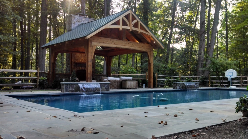 Pool in the wood by Iris Design Associates - Photo 22