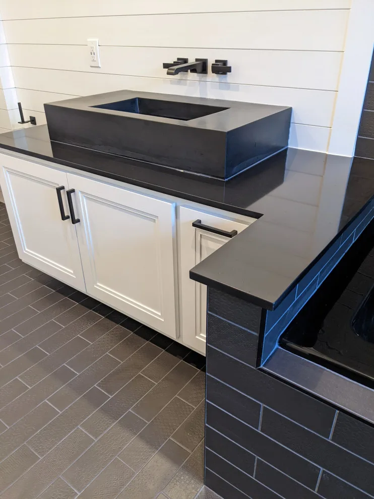 Monochrome Wet Room Bathroom by Prime & Precision - Photo 5