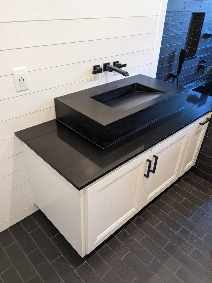 Monochrome Wet Room Bathroom by Prime & Precision - Photo 31