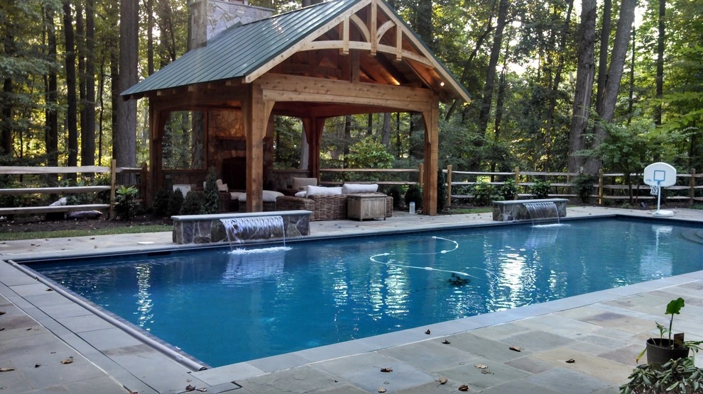Pool in the wood by Iris Design Associates - Photo 20