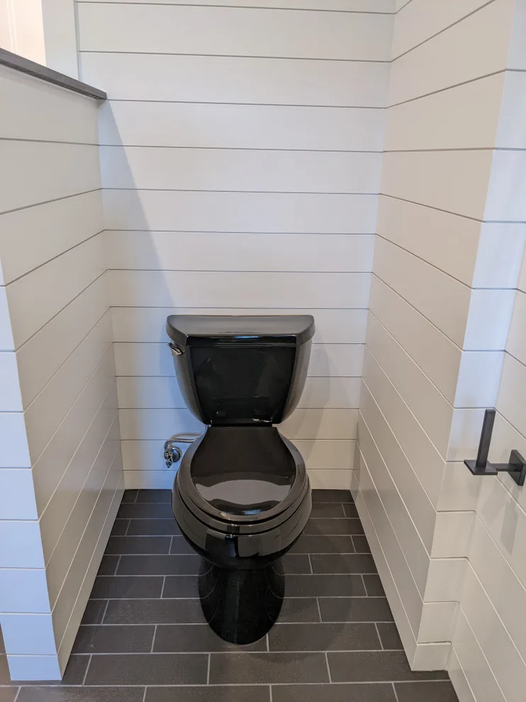Monochrome Wet Room Bathroom by Prime & Precision - Photo 29