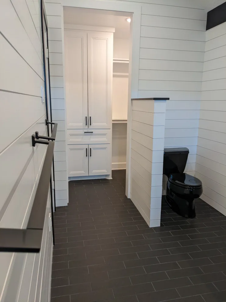 Monochrome Wet Room Bathroom by Prime & Precision - Photo 36