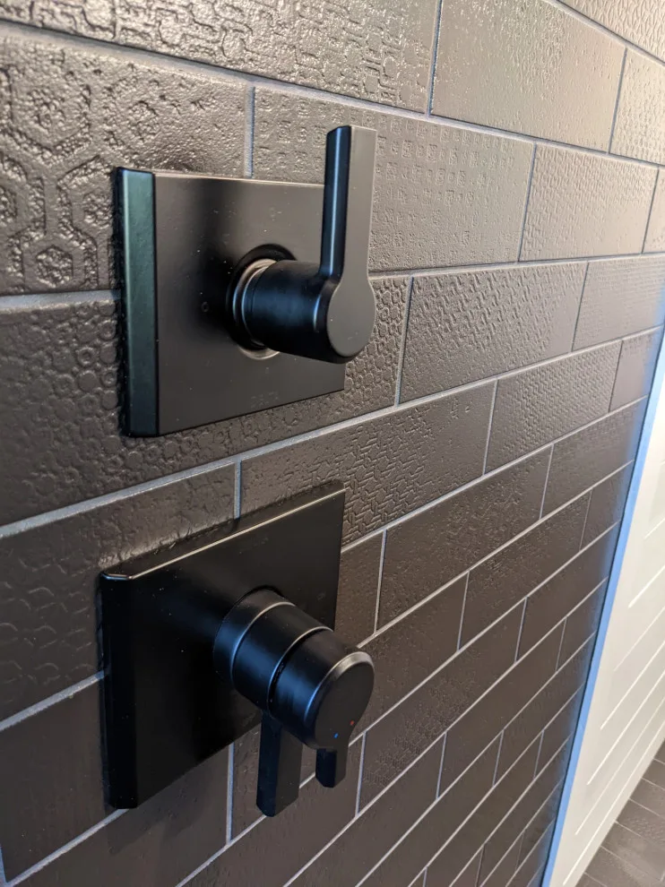 Monochrome Wet Room Bathroom by Prime & Precision - Photo 27