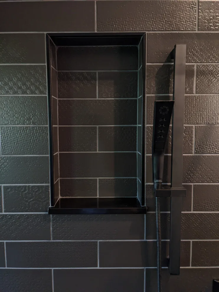 Monochrome Wet Room Bathroom by Prime & Precision - Photo 32