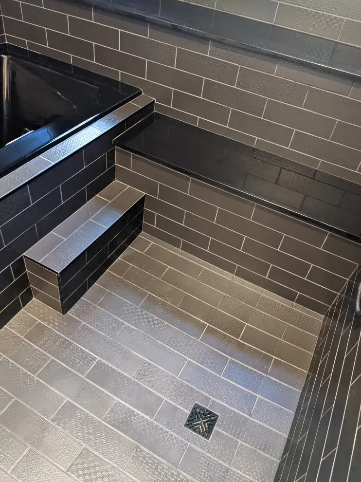 Monochrome Wet Room Bathroom by Prime & Precision - Photo 42
