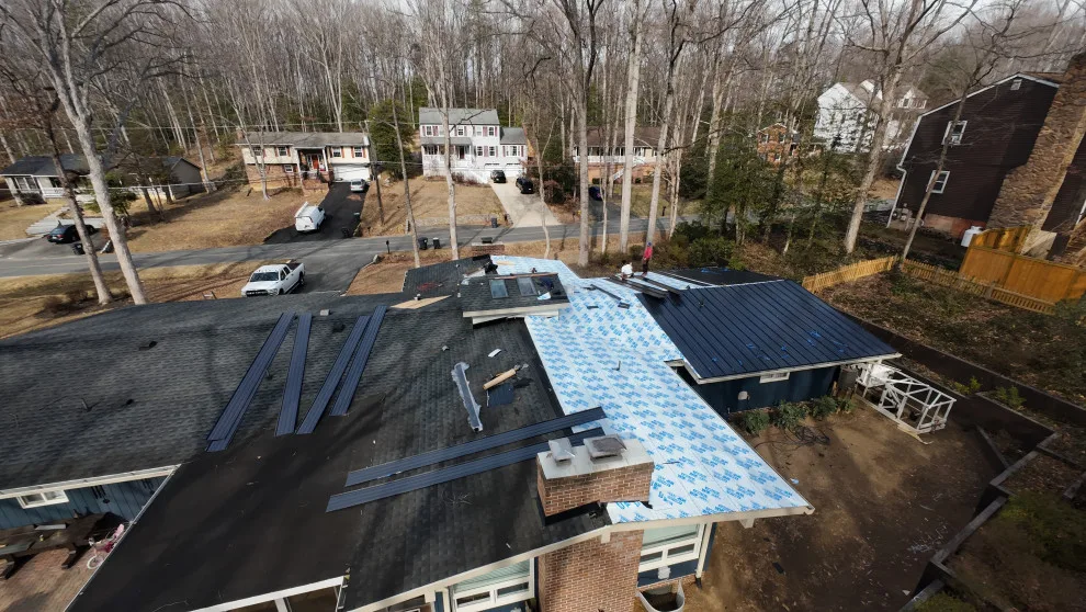 Dark Metal Roofing by Vm Home Improvement LLC - Photo 23