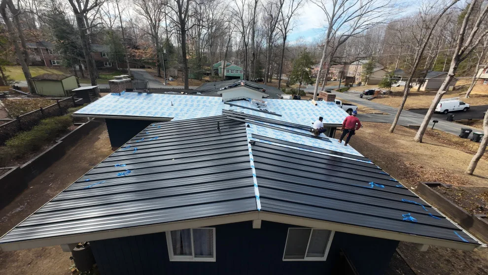 Dark Metal Roofing by Vm Home Improvement LLC - Photo 25