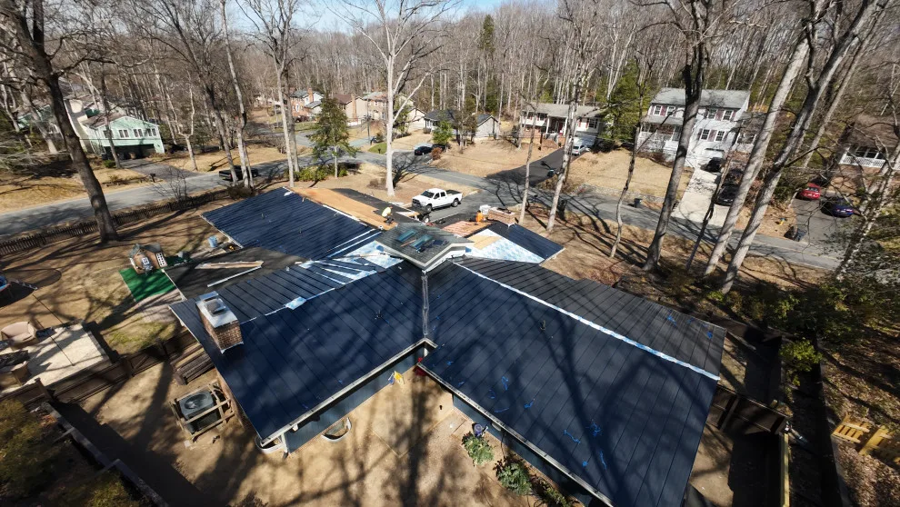 Dark Metal Roofing by Vm Home Improvement LLC - Photo 28
