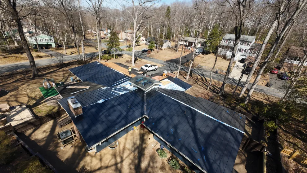 Dark Metal Roofing by Vm Home Improvement LLC - Photo 26
