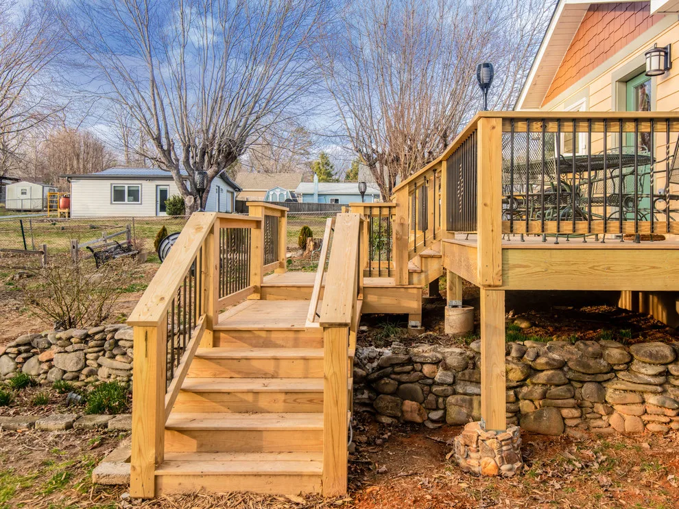 Rural Kitchen Renovation and Deck Expansion by Semper Fi Custom Remodeling - Photo 2