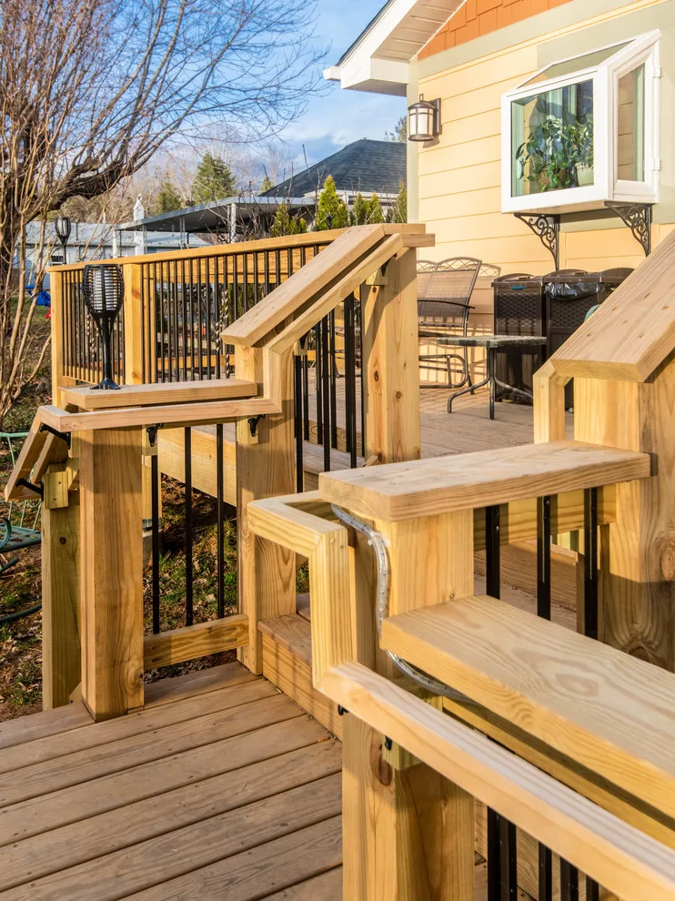 Rural Kitchen Renovation and Deck Expansion by Semper Fi Custom Remodeling - Photo 11