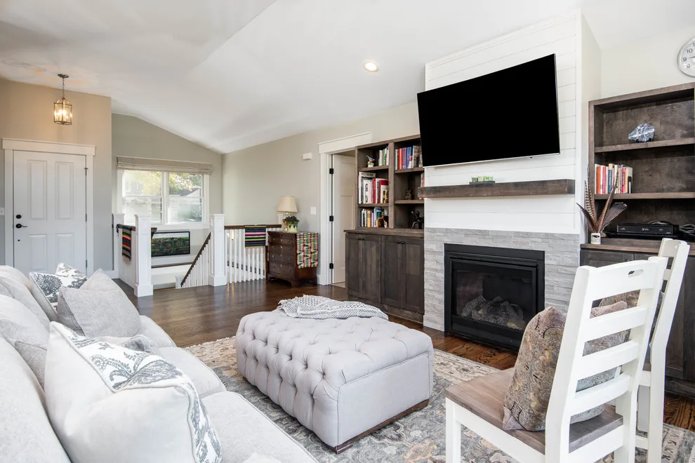 Contemporary Stylish Complete Home Renovation by Semper Fi Custom Remodeling - Photo 22
