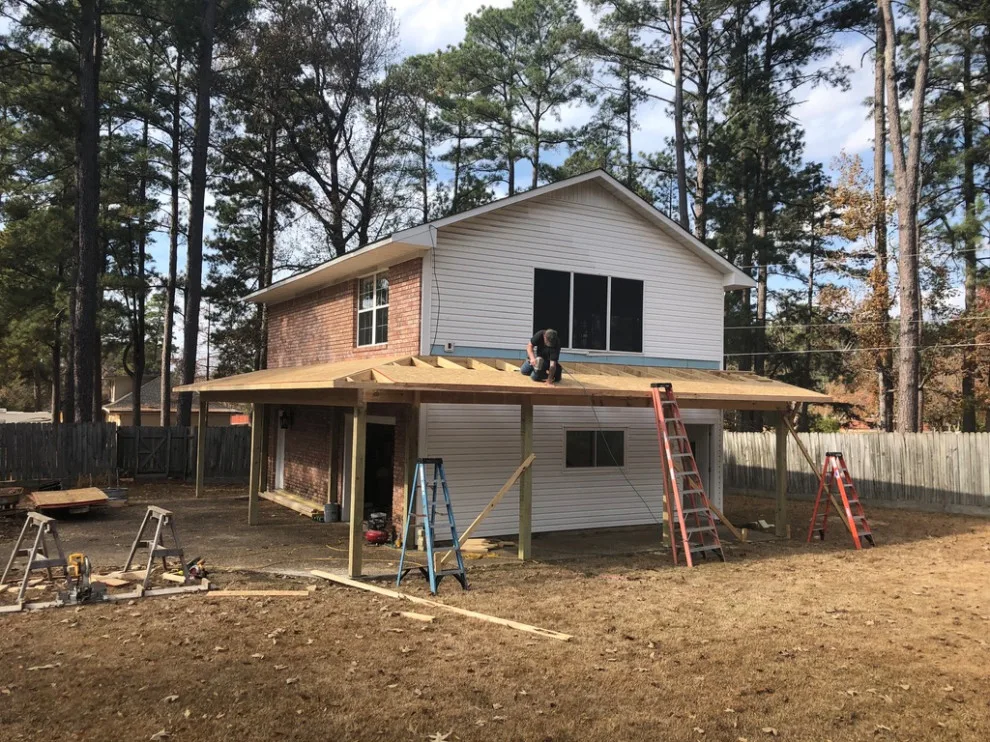 Blanchard Porch Extension by Duggan Contractors Inc - Photo 6