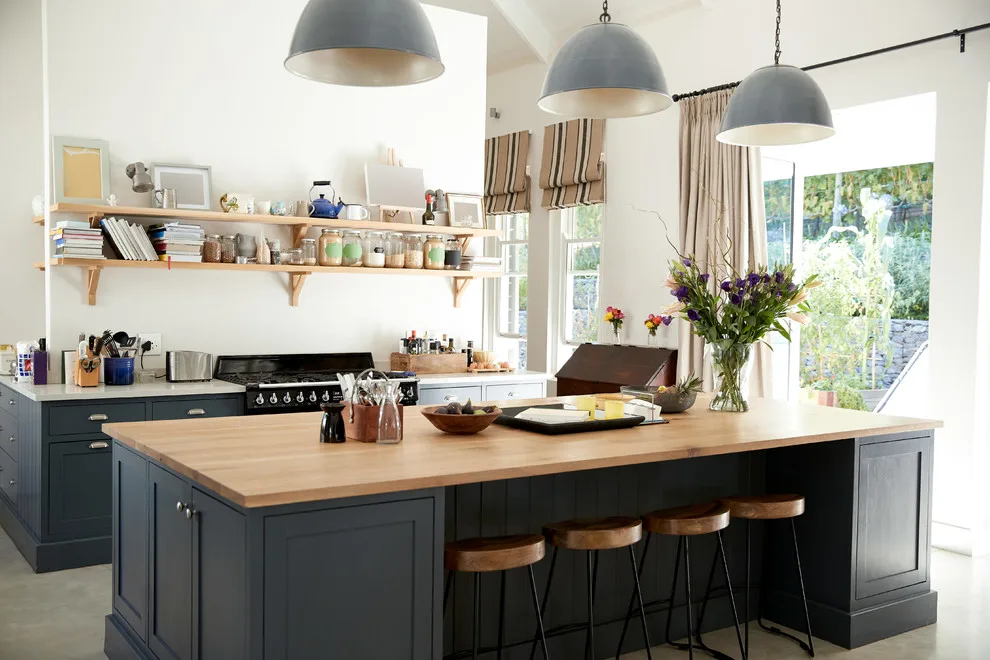 Serene Azure Kitchen by Kitchen Master Design & Remodeling LLC - Photo 2