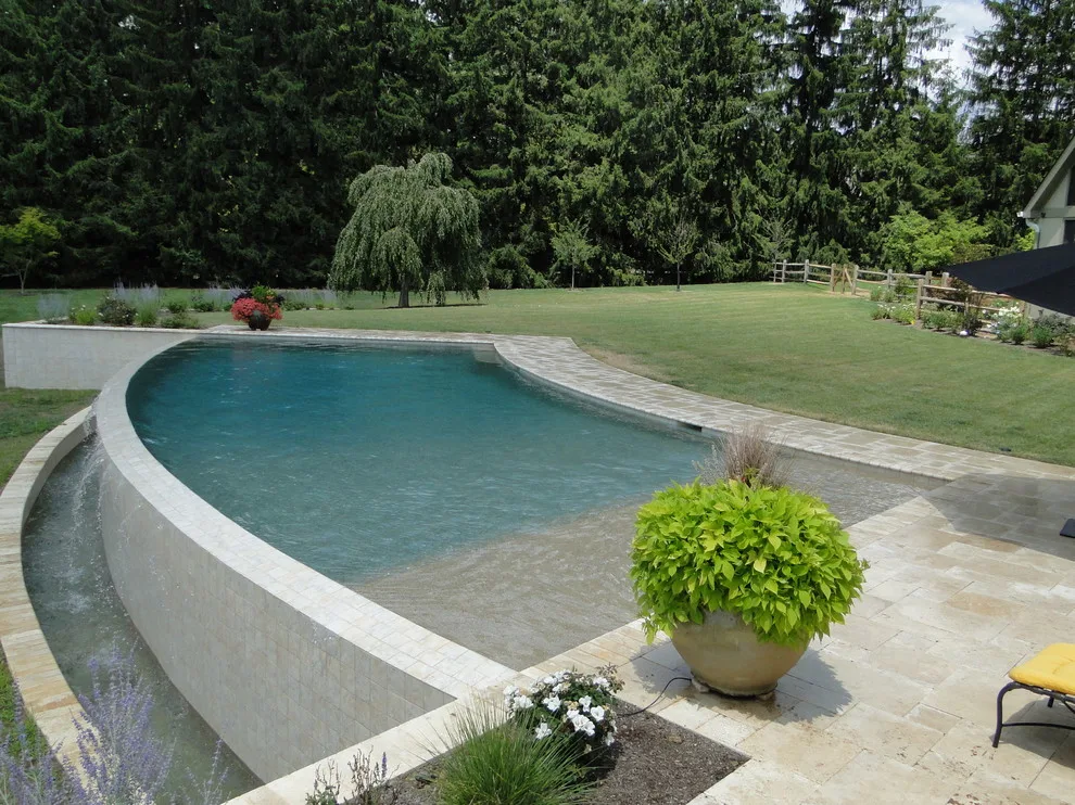Infinity Edge Elements - Lower Merion, PA by Wallace Landscape Associates - Photo 3
