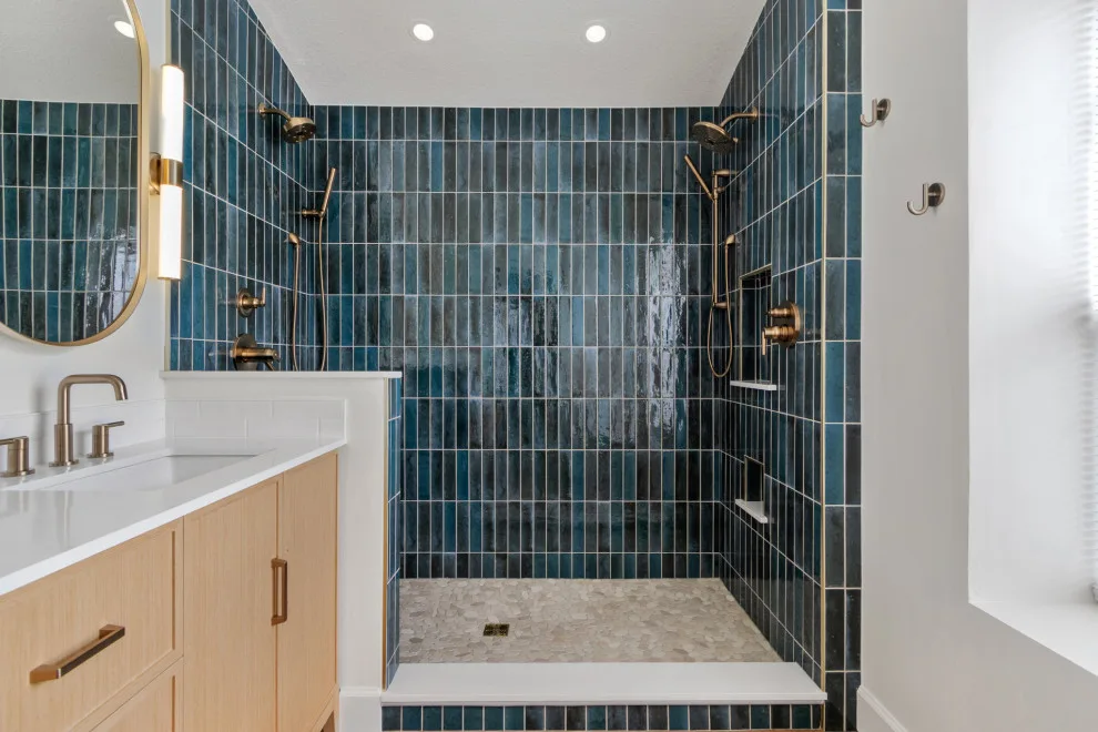 Goldenrod Bathroom Renovation in Boise by Merrick Construction & Design - Photo 9
