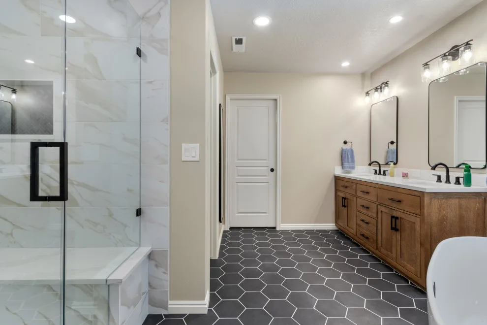 Boise | Contemporary Bathroom Renovation Project by Merrick Construction & Design - Photo 5