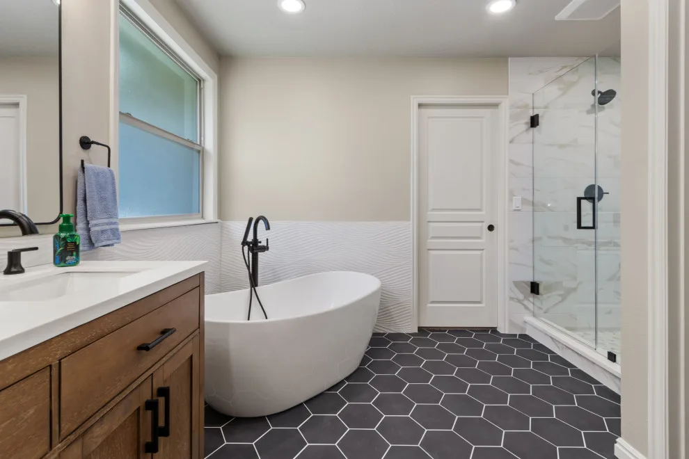 Boise | Contemporary Bathroom Renovation Project by Merrick Construction & Design - Photo 22