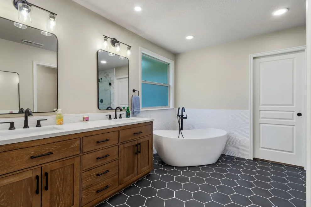 Boise | Contemporary Bathroom Renovation Project by Merrick Construction & Design - Photo 26