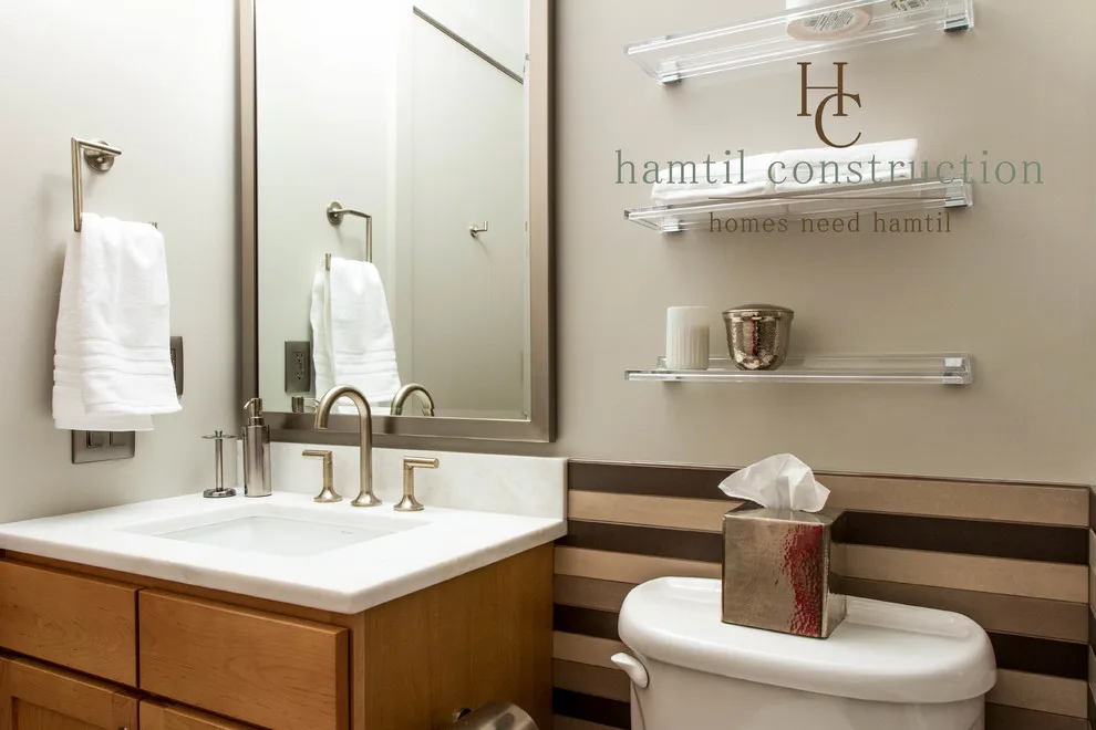Richmond Heights, MO Stylish Bathroom by Hamtil Construction, LLC - Photo 3