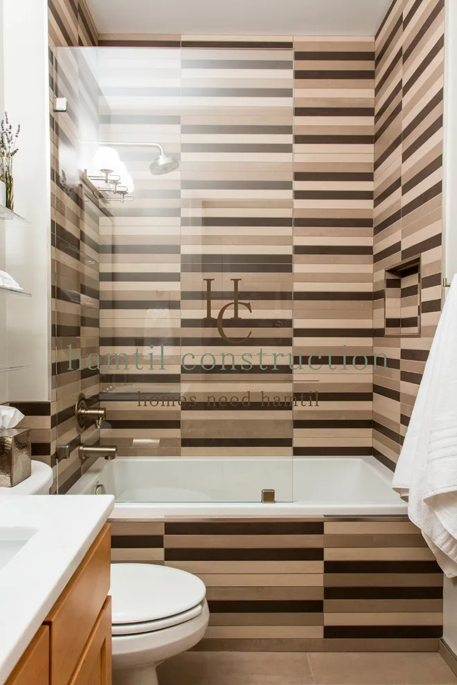 Richmond Heights, MO Stylish Bathroom by Hamtil Construction, LLC - Photo 6