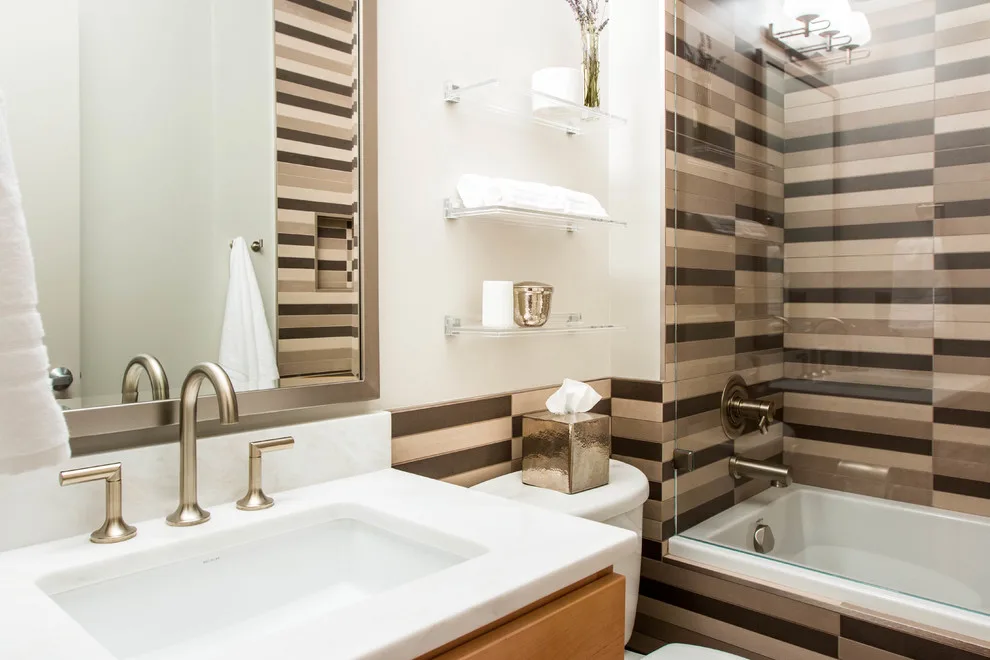 Richmond Heights, MO Stylish Bathroom by Hamtil Construction, LLC - Photo 8