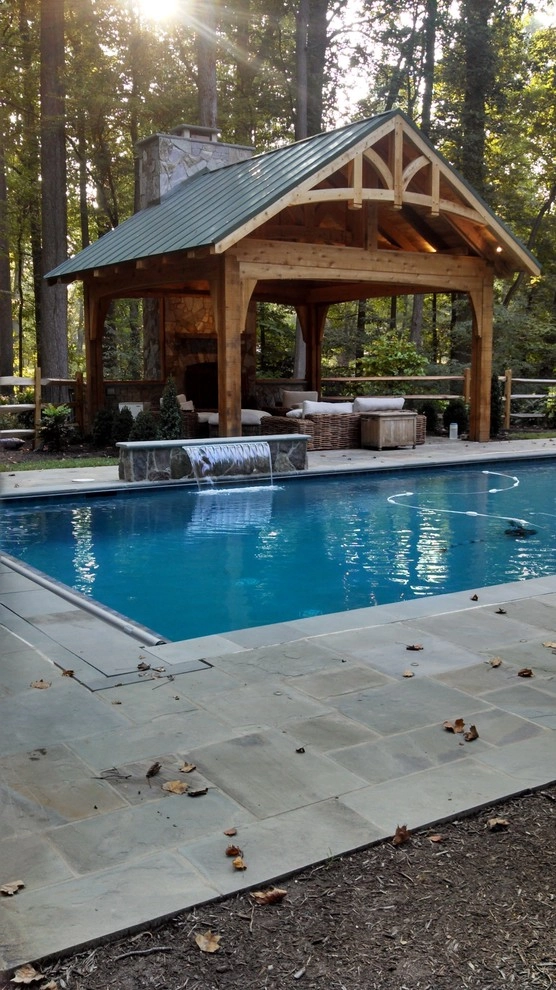 Pool in the wood by Iris Design Associates - Photo 14
