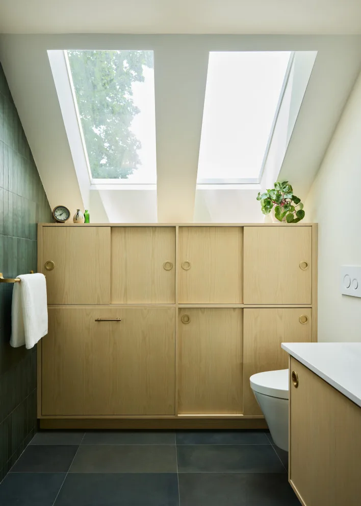 Bourne Bath Jamaica Plain by Peter Buzzelle Custom Carpentry Inc. - Photo 5