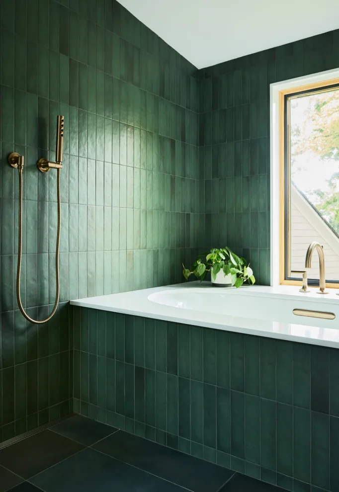 Bourne Bath Jamaica Plain by Peter Buzzelle Custom Carpentry Inc. - Photo 3
