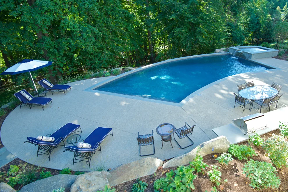 Contemporary Elements - Newtown Square, PA by Wallace Landscape Associates - Photo 31