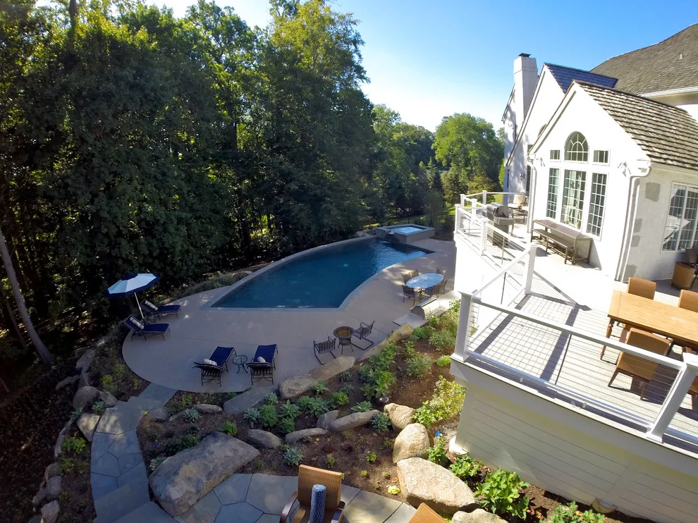 Contemporary Elements - Newtown Square, PA by Wallace Landscape Associates - Photo 8