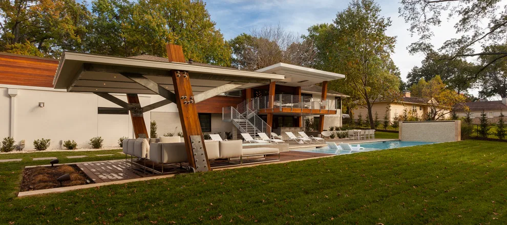 Midcentury Linear Expression by Lorax Design Group - Photo 15