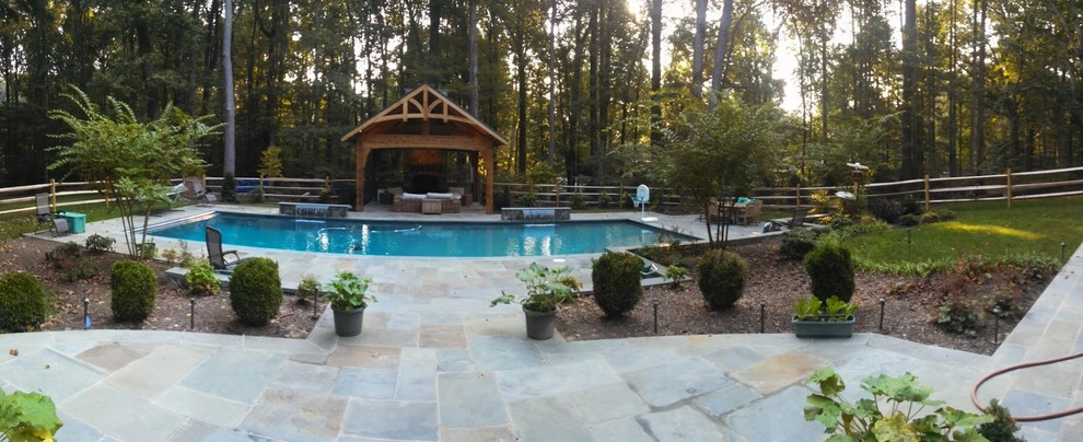 Pool in the wood by Iris Design Associates - Photo 2