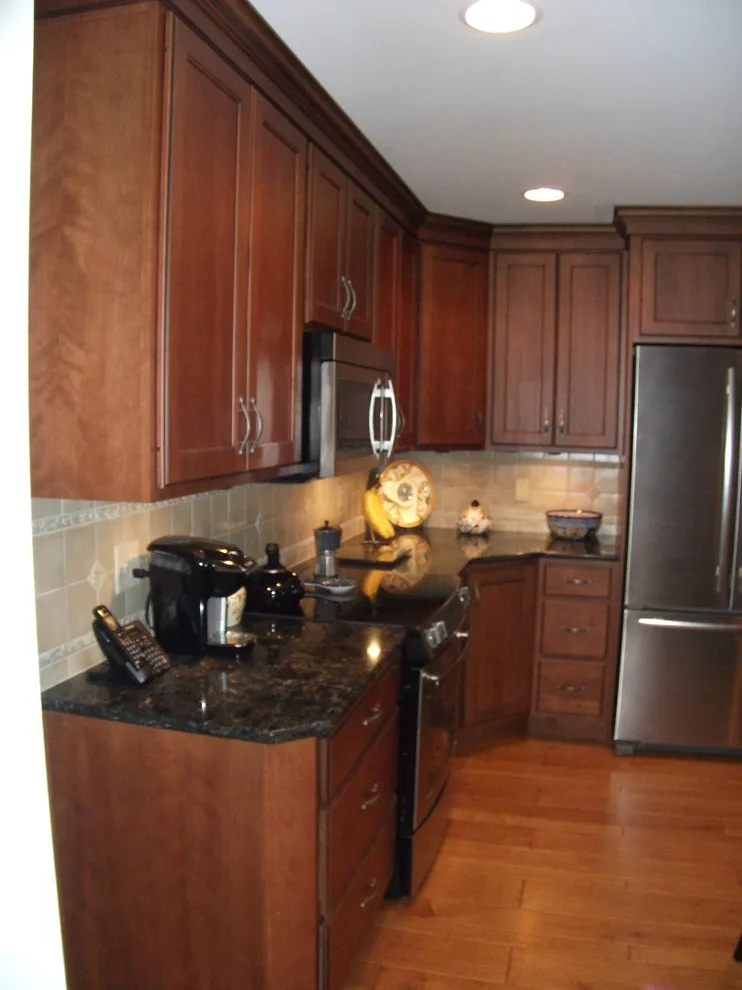 Dual-Color Cherry Kitchen / Personalized Height Baking and Dining Counter by Lucci Kitchen And Bath Center Inc. - Photo 5