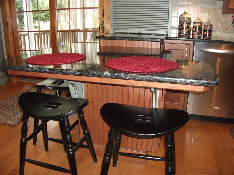 Dual-Color Cherry Kitchen / Personalized Height Baking and Dining Counter by Lucci Kitchen And Bath Center Inc. - Photo 7