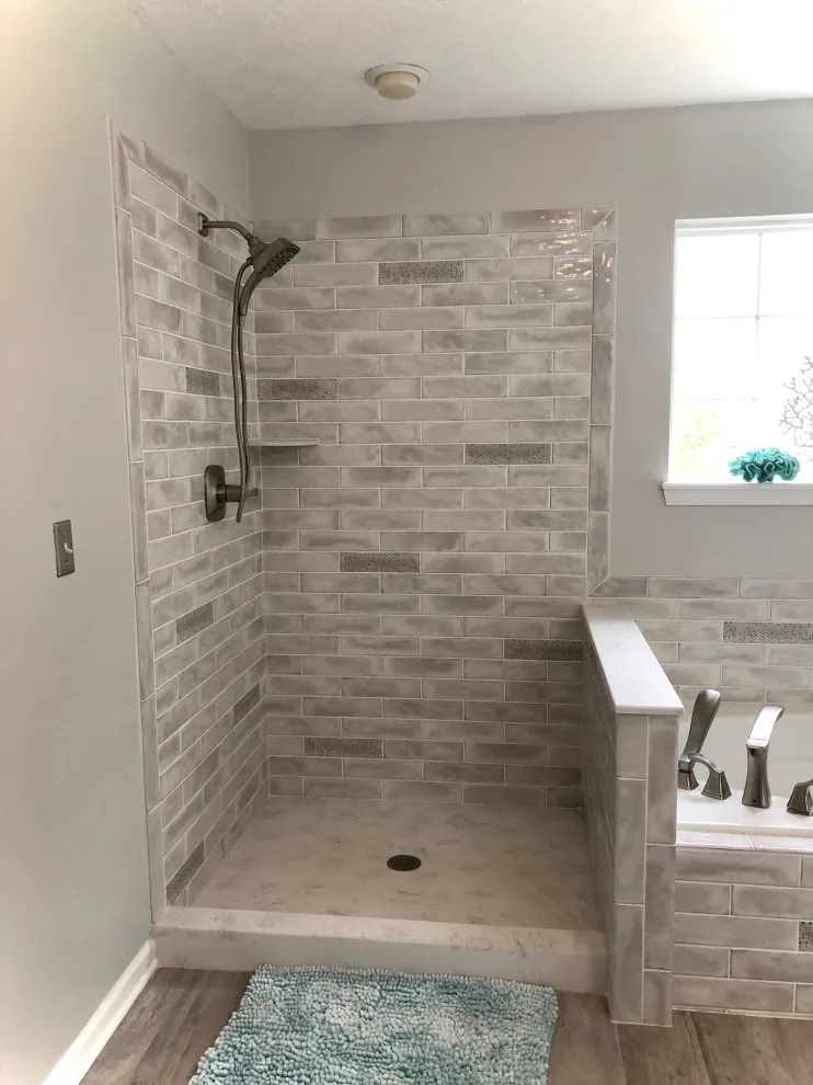 Camby Bathroom Renovation by T. Morgan Construction, Inc. - Photo 7