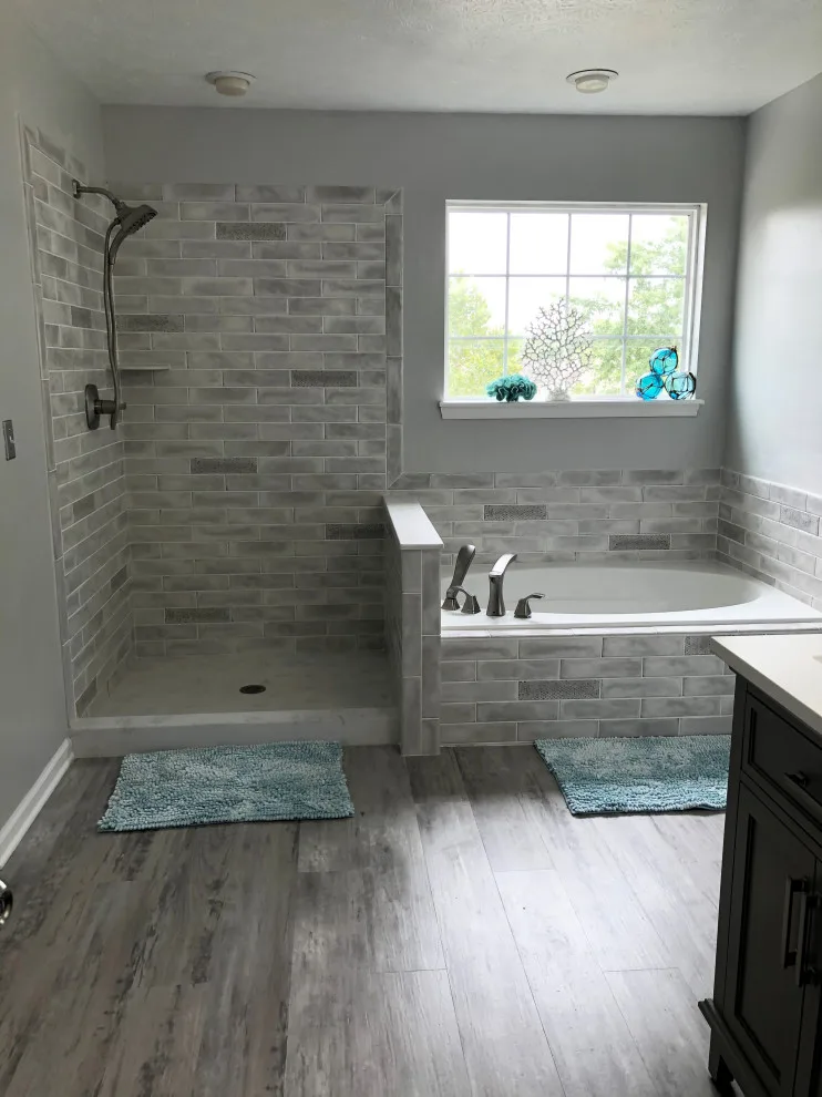 Camby Bathroom Renovation by T. Morgan Construction, Inc. - Photo 5