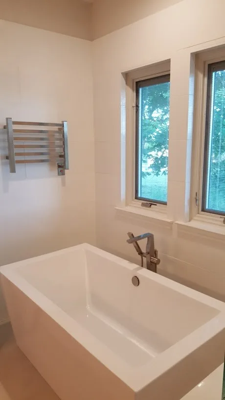 Contemporary Industrial Spa Bathroom by Artisan Tile Remodeling - Photo 2