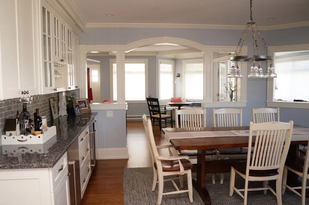 Patriotic Coastal Kitchen Retreat by Taylor Made Cabinets, Leominster MA - Photo 13