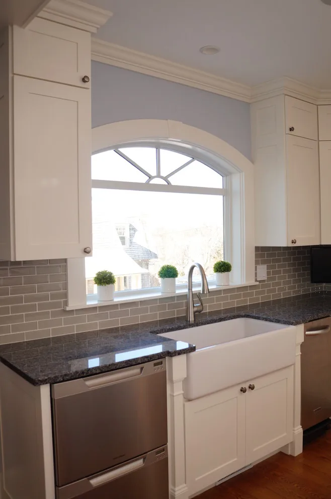 Patriotic Coastal Kitchen Retreat by Taylor Made Cabinets, Leominster MA - Photo 8