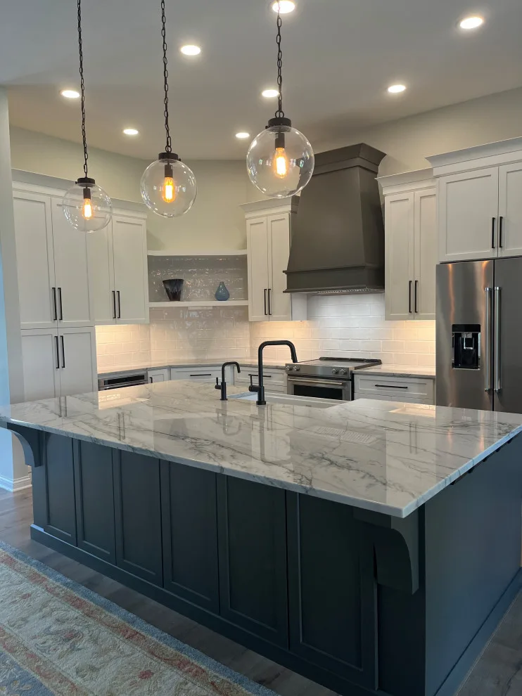 Carmel Kitchen and Fireplace Renovation by T. Morgan Construction, Inc. - Photo 6