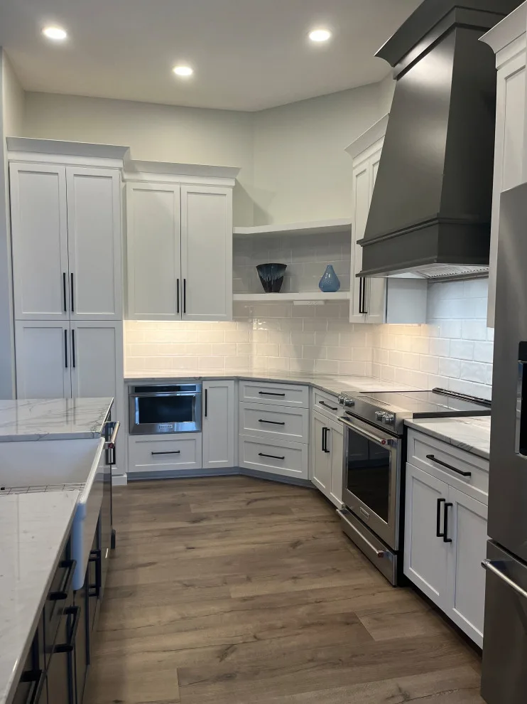 Carmel Kitchen and Fireplace Renovation by T. Morgan Construction, Inc. - Photo 7