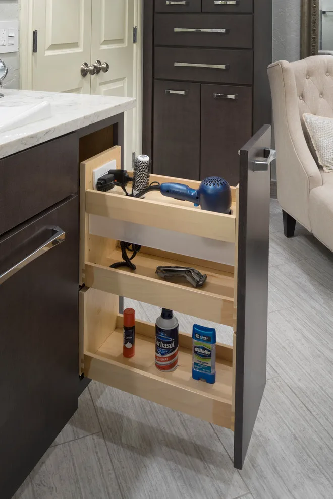 Carrara, Modern, and Curbless by Edmond Kitchen & Bath LLC - Photo 2